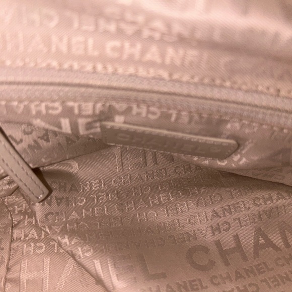 Chanel Chocolate Bar Canvas Handbag - Picture 8 of 10